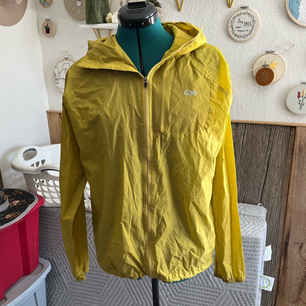 Outdoor Research  Hooded Windbreaker Jacket
